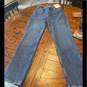 NWT! Abercrombie & Fitch  curve love the 90’s straight ultra high rise!